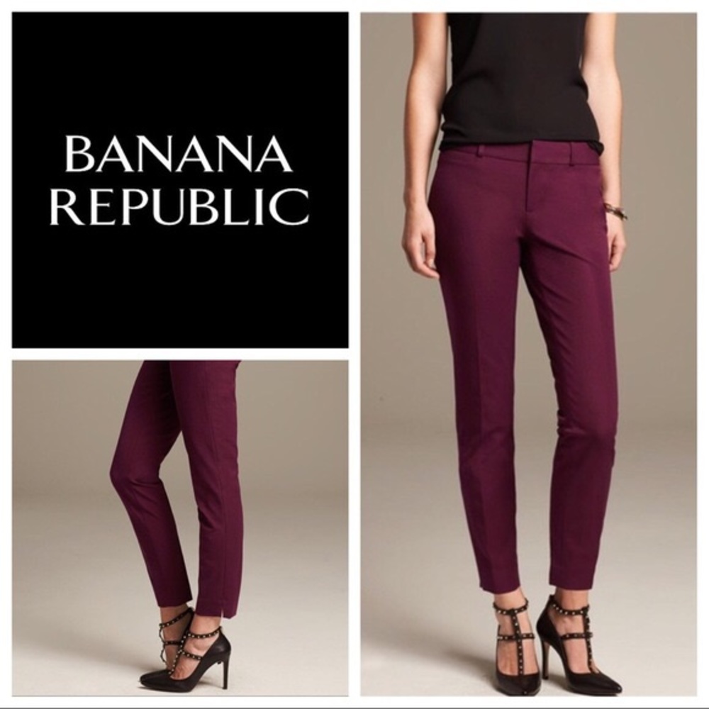 Gorgeous✨Banana Republic Sloan Capri Pants, sz 4